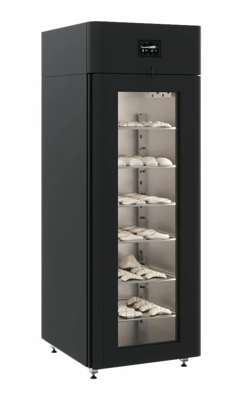 Холодильный шкаф со стеклянной.дверью POLAIR CS107 Bakery Br Black (тип 2 с дисплеем 7) 1001235d