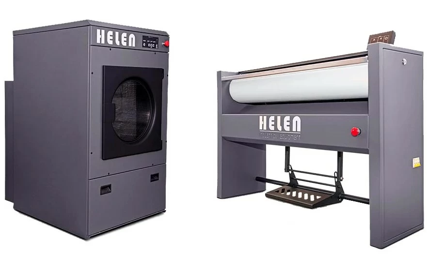 Комплект прачечного оборудования HELEN H100.20 и HD15BASIC