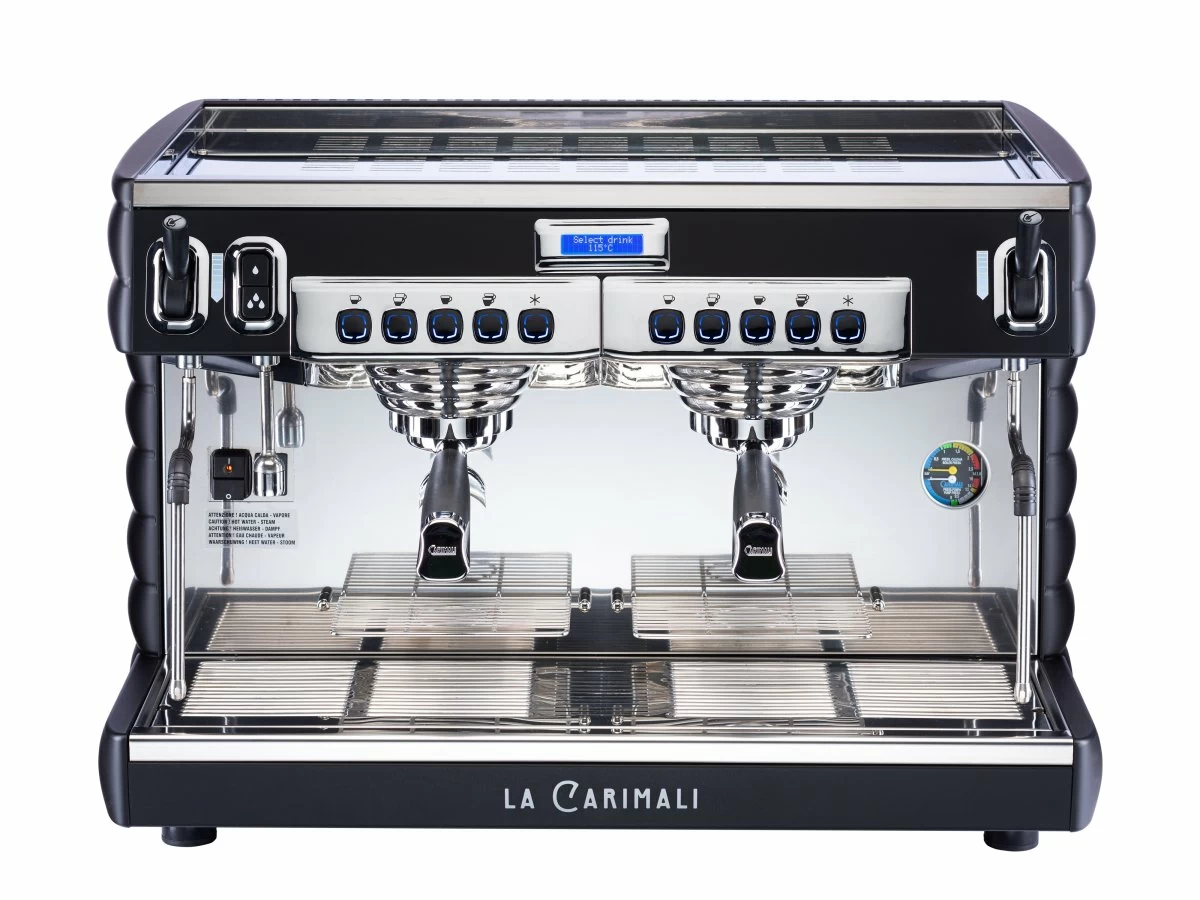Кофемашина рожковая Carimali Bubble E2, 2 группы, высокие, автомат, экономайзер