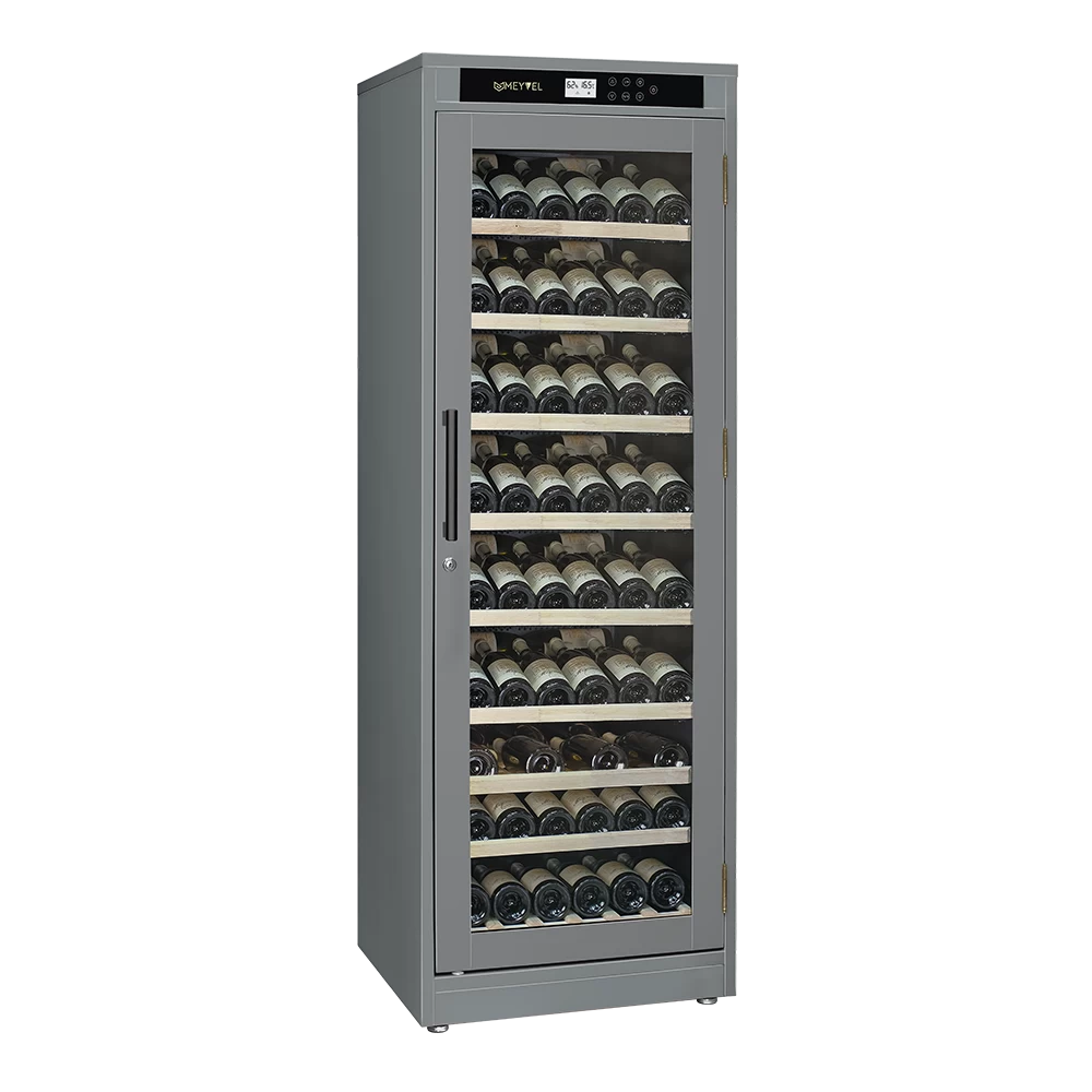Винный шкаф MEYVEL MV102-WG1-M (Grey Quartz)