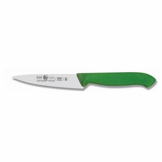 Нож для овощей 100/210 мм, зеленый HoReCa Icel /1/