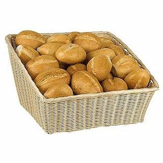 Корзина для хлеба прямоуг. 45х42х17/24 см. полипропилен (рамка нерж.) APS /1/