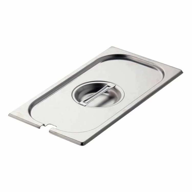 Крышка к гастроемкости Hurakan GD-P 1/3 с отверстием для ложки