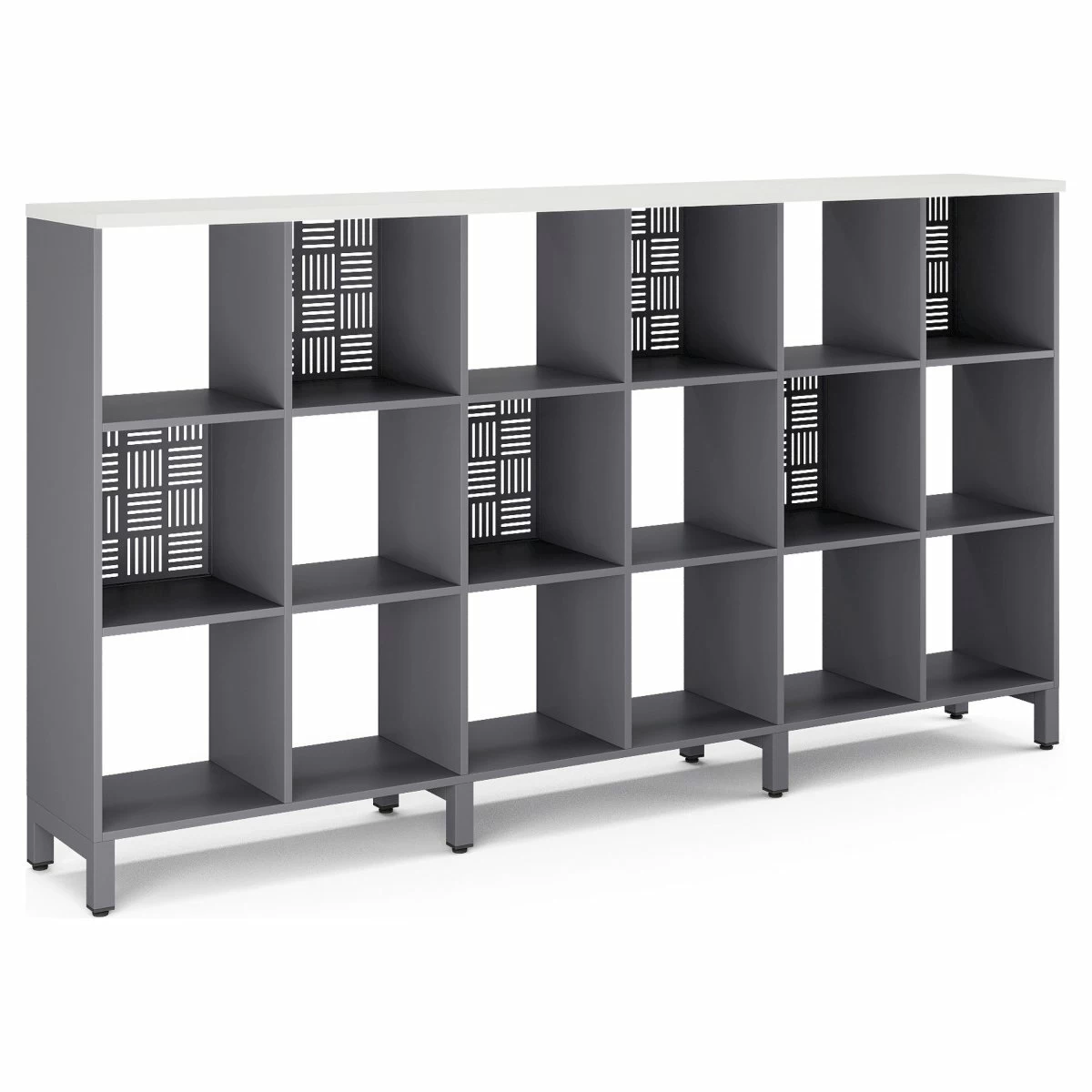 Стеллажная система Kobor SQ-3Х6 graphite/premium