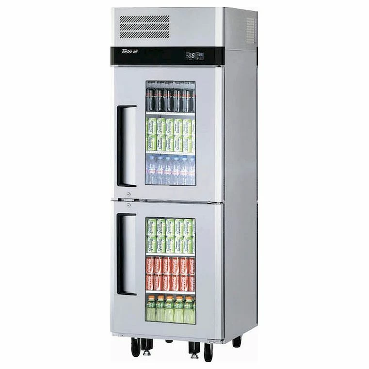Шкаф холодильный со стеклянной дверью сквозной Turbo Air KRT25-2W