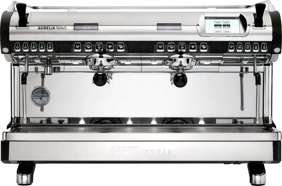 Кофемашина Nuova Simonelli Aurelia WAVE T3 2Gr 380V black+high groups+Autopurge