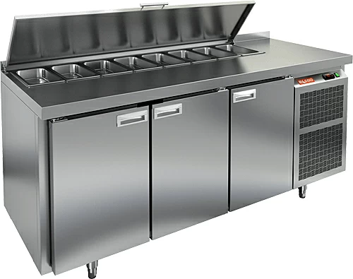 Стол охлаждаемый для салатов HICOLD SL1-111SN (1/3) (крышка)