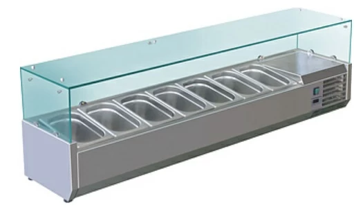 Витрина холодильная для ингредиентов Koreco VRX 1500 335 WN