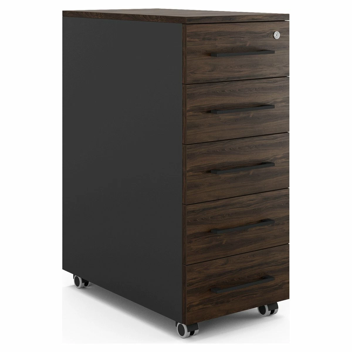 Тумба мобильная Kobor TM5-40/50 black/charlston
