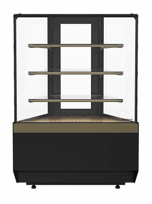 Витрина холодильная кондитерская Полюс Carboma KC70 VV-3-1 STANDARD (версия 2.0) (9005-0109)