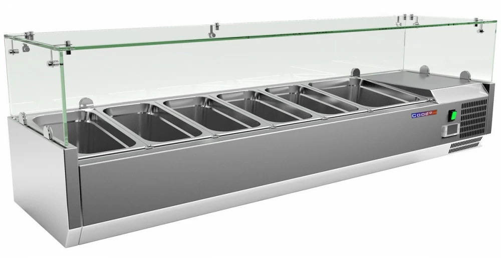 Витрина настольная Cooleq VRX 1500/380