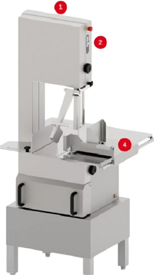 Пила для резки мяса Apach Cook Line ASWX155A 1Ф.