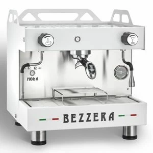 Кофемашина полуавтомат BEZZERA Moda PM 1gr белая+экономайз+подсвет 1фаза