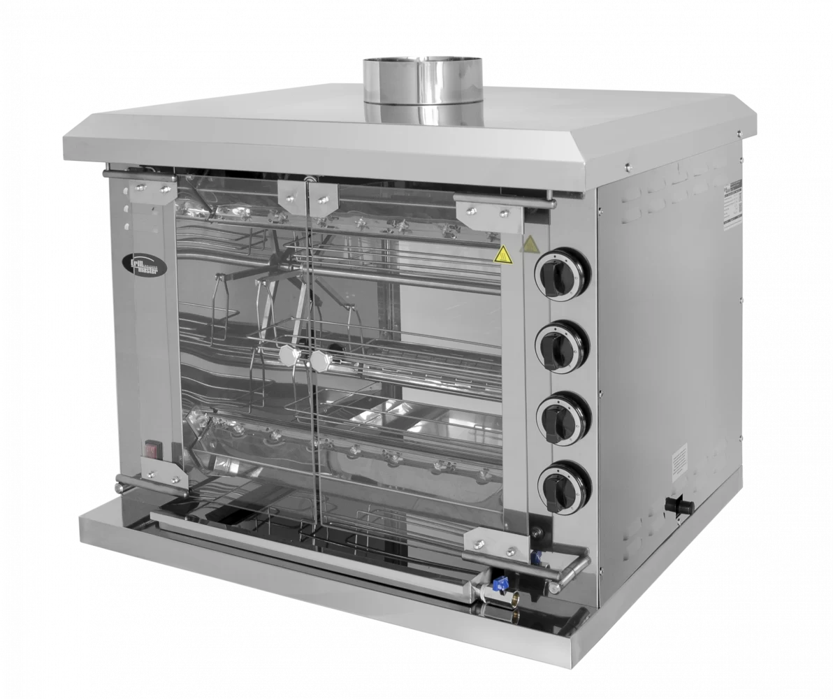 Гриль карусельный газовый Grill Master Ф4КУ1Г (11102) (20 тушек)