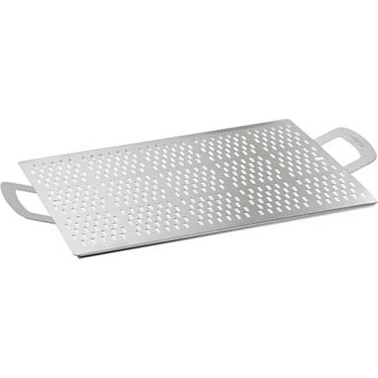 Поднос для римской пиццы 25*40 см. перфорир. алюмин. Gimetal /1/