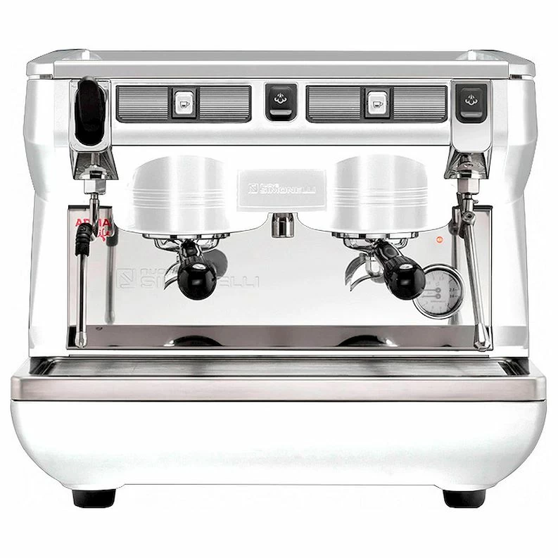 Кофемашина Nuova Simonelli Appia Life Compact 2Gr S 220V white+economizer+high groups