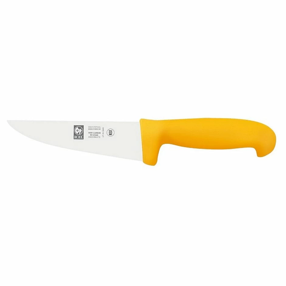 Нож для мяса 150/280 мм. желтый Poly Icel /1/6/