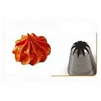 Насадка кондитерская "Закрытая звезда" d=6 мм. нерж. /1/