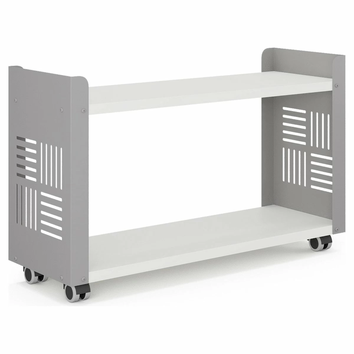 Стеллаж мобильный Kobor SМ2-90/30 aluminum/premium