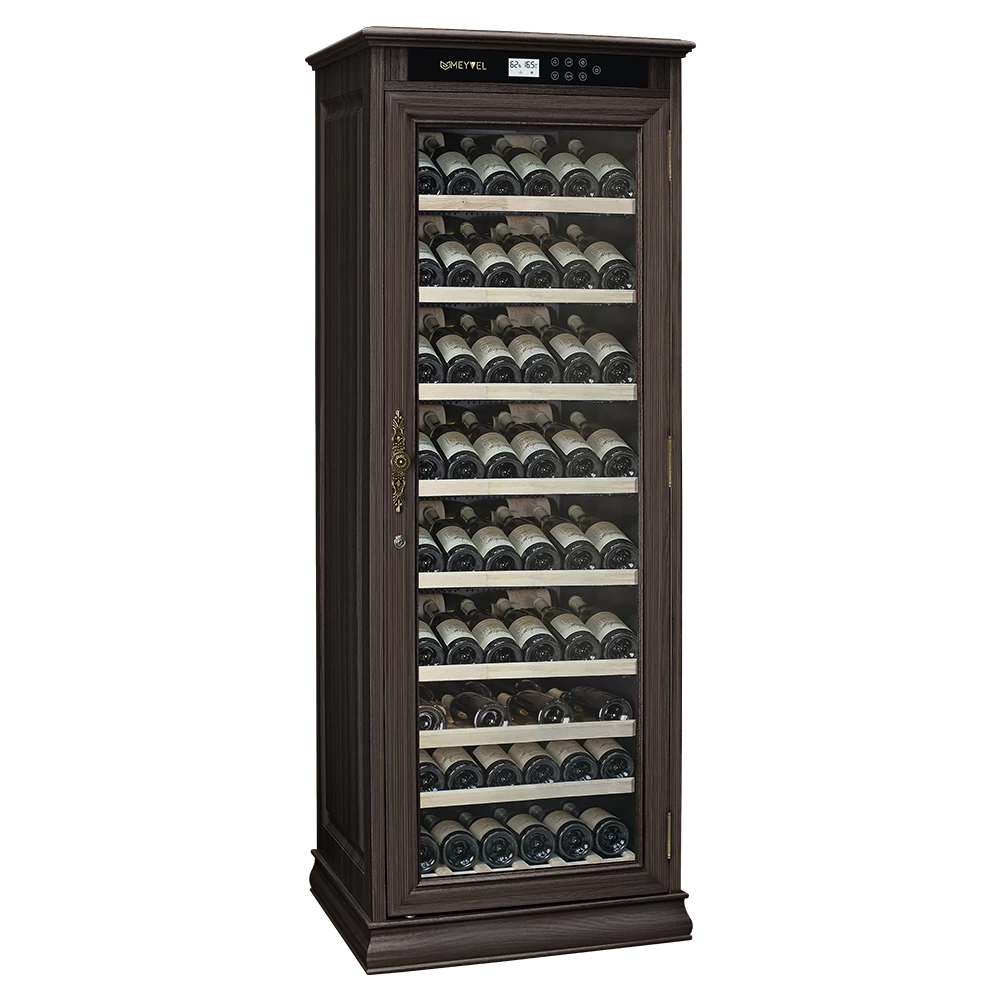 Винный шкаф MEYVEL MV102-WD1-C (Dark Chocolate)