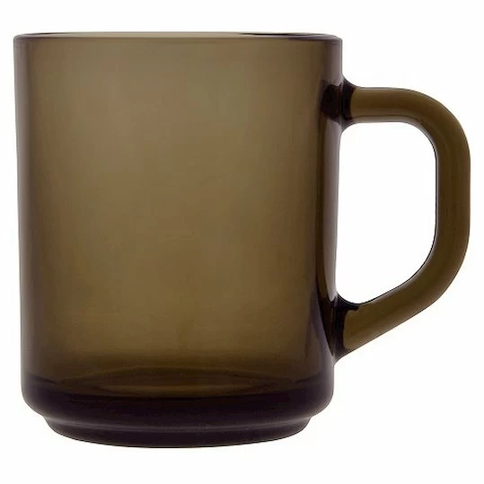 Кружка 250 мл. d=74, h=95 мм дымчатая /6/1260/