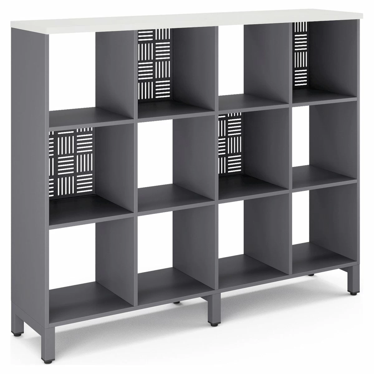 Стеллажная система Kobor SQ-3Х4 graphite/premium