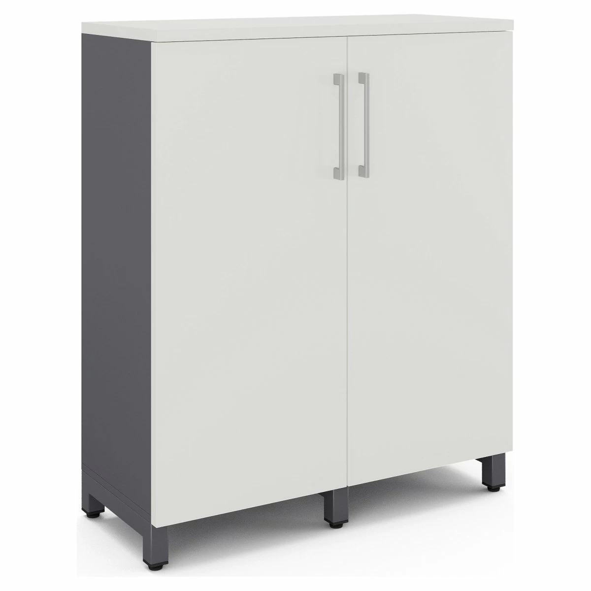 Шкаф распашной Kobor HR/3-90/40/M graphite/premium