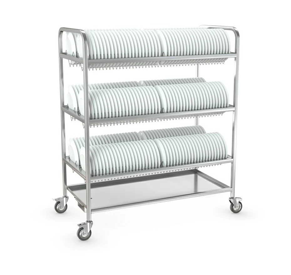 Тележка для тарелок Atesy ТТ-Л-3-1200.600-02 (ТТ-3)