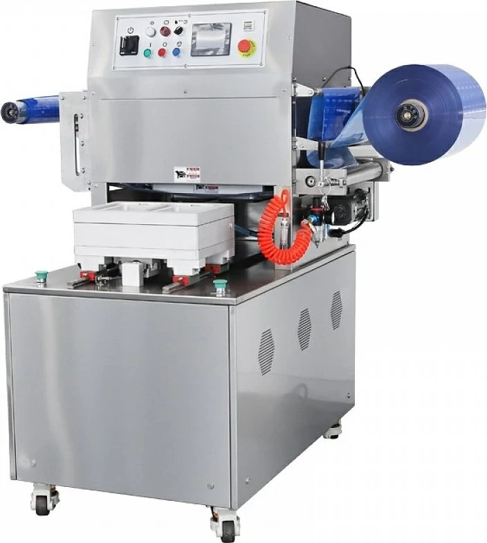Полуавтоматический запайщик лотков Hualian Machinery HVT-550M/4 (187х137х(18-120)