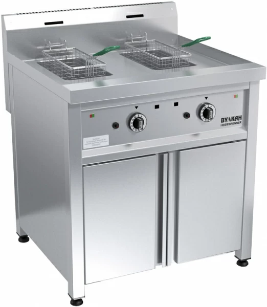 Фритюрница газовая Вулкан (Heidebrenner) BPF 02 «Макена» 8901