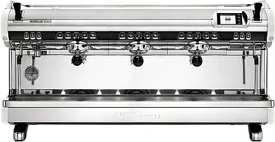 Кофемашина рожковая автоматическая Nuova Simonelli Aurelia Wave 3Gr V 220V pearl white+high groups+LED