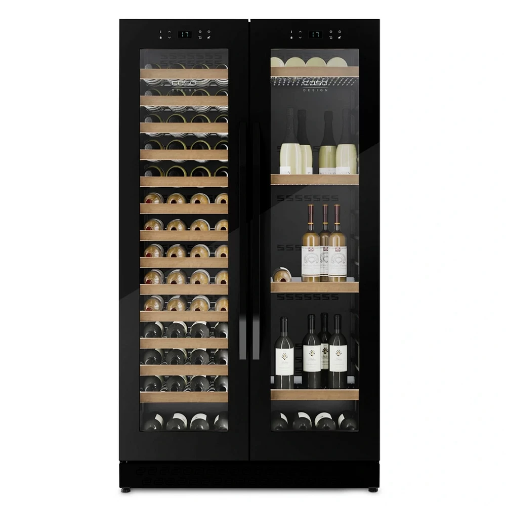 Винный шкаф CASO WineChef Duo 122 Black