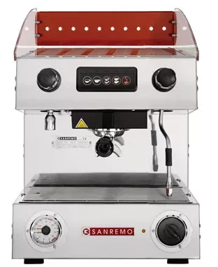 Кофемашина Sanremo Capri DLX 1гр. 220В полуавтомат красная