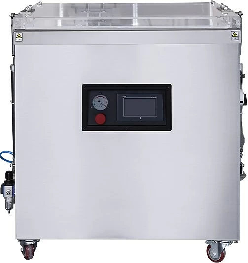 Вакуум-упаковочная машина с функцией брикетирования Hualian Machinery HVC-650F-1D SS (нерж.)