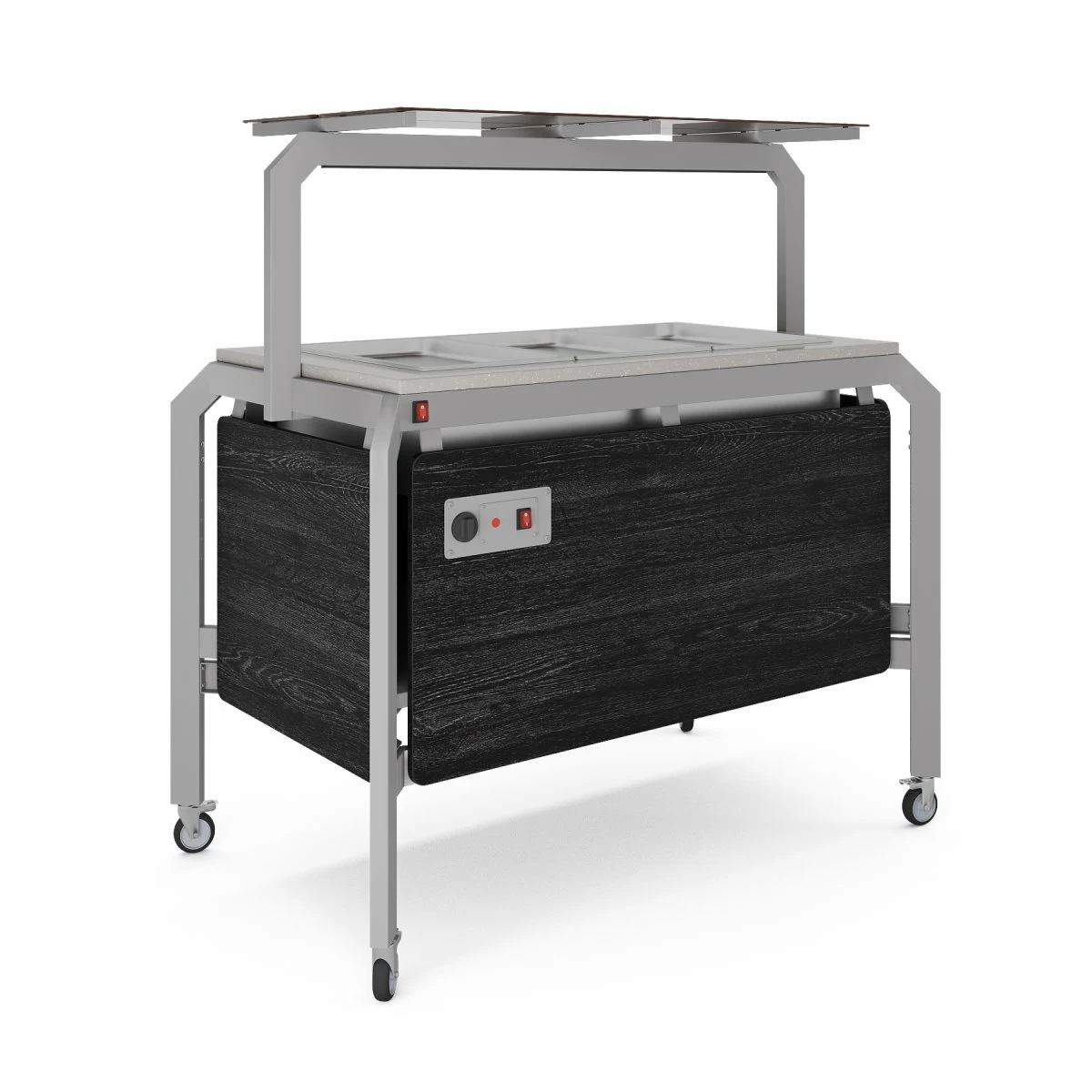 Модуль мобильный холодильный КОБОР AO120 aluminum/glazed/sky