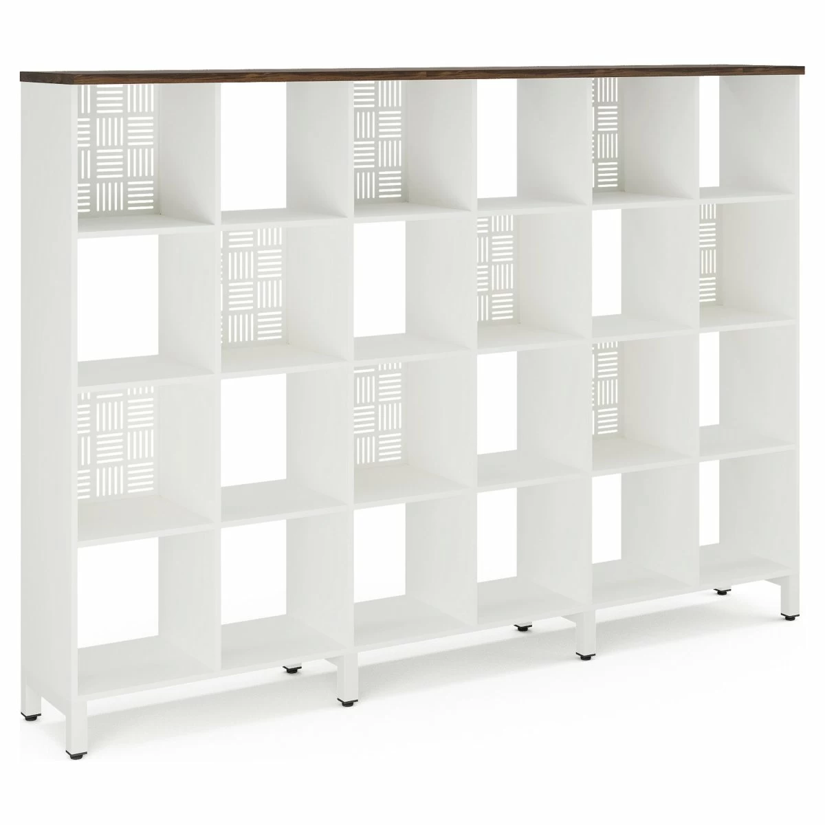 Стеллажная система Kobor SQ-4X6 white/charlston
