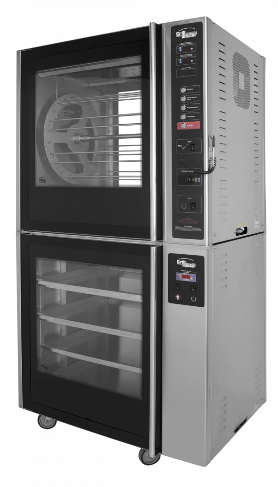 Конвекционный гриль Grill Master Ф3КЭЛ/1+ВГТЭ (22141) с витриной на подставке