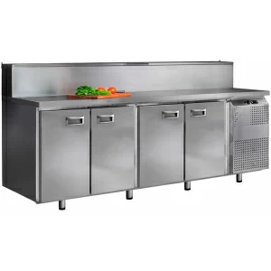Стол холодильный для пиццы Финист СХСпц-700-4 (2300х700х1060) (13GN1/6 с крышкой)
