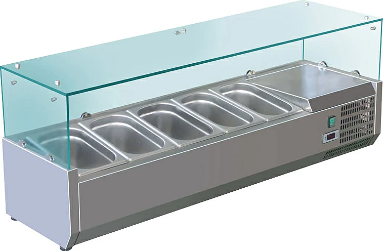 Витрина холодильная настольная Koreco VRX 1200-330 (335I)
