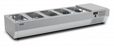 Витрина для ингредиентов Полюс Carboma A40 SM 1,4 (5 GN1/3)