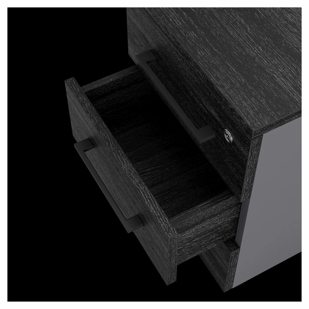 Тумба приставная Kobor TS3-40/70 graphite/wood