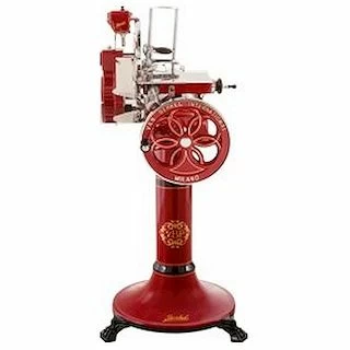 Слайсер Berkel FLYWHEEL (VOLANO) TRIBUTE на подставке красный
