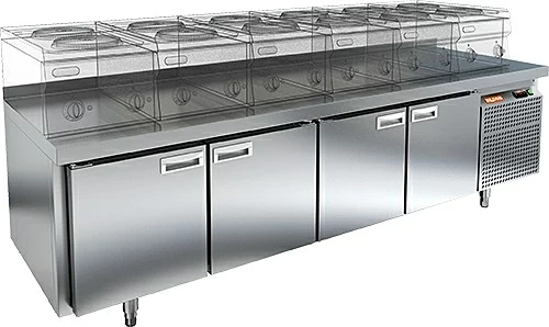 Стол охлаждаемый HICOLD GN 1111/BT LT