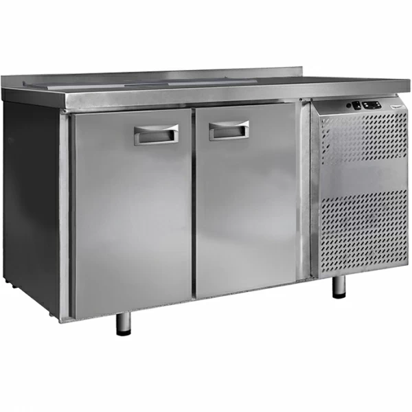 Стол холодильный саладетта Финист СХСс-700-2 (1400х700х850) (4GN1/6 с крышкой)