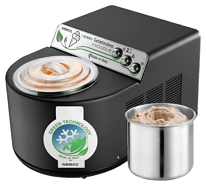 Мороженица Nemox I-Green GELATISSIMO Exclusive Mat Black