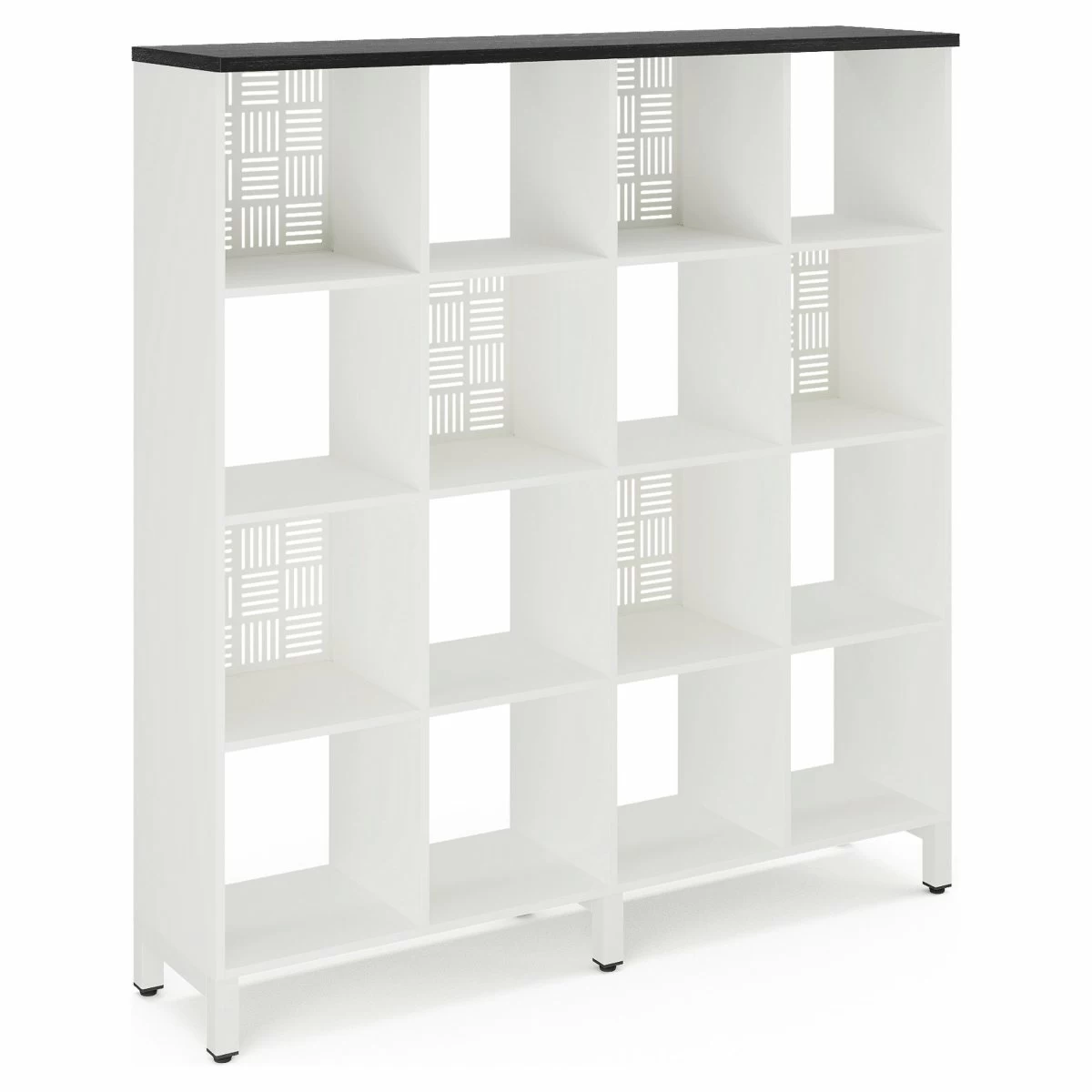 Стеллажная система Kobor SQ-4X4 white/wood