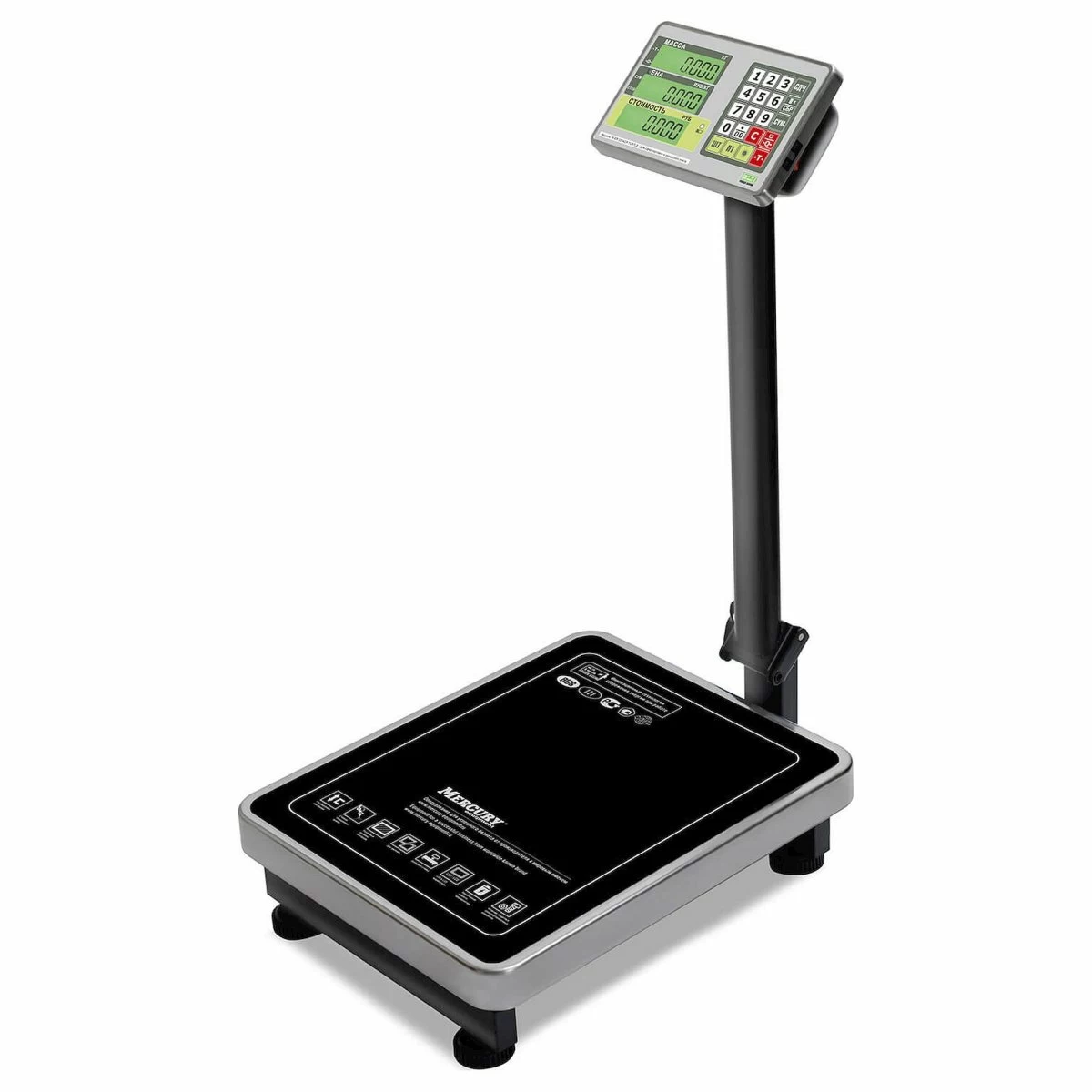 Весы торговые Mertech M-ER 335ACLP-300.50 (600*460) LCD