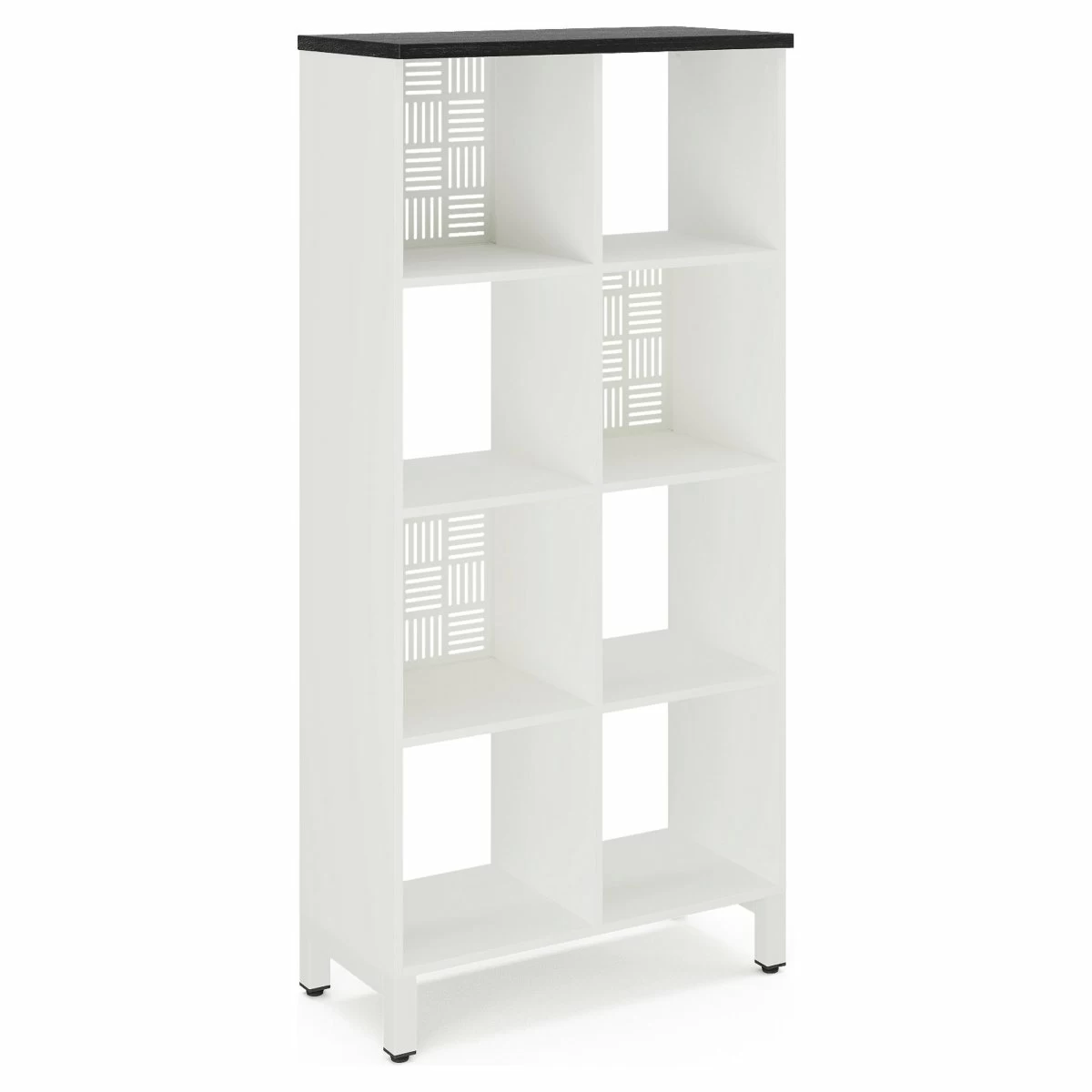 Стеллажная система Kobor SQ-4X2 white/wood