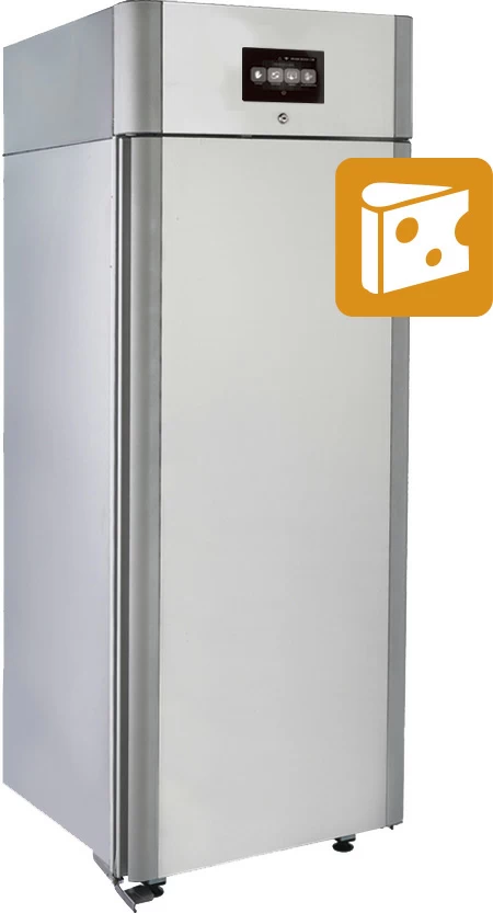 Шкаф холодильный Polair CS107-Cheese, глухая дверь, Тип 2 (4 полки)
