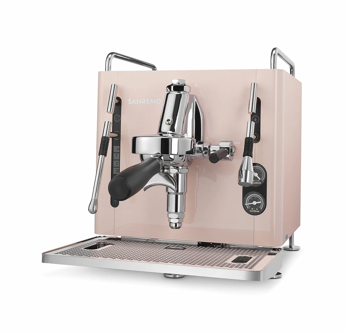 Кофемашина Sanremo Cube V Absolute 1 Gr, розовая, wifi — вибрационный насос